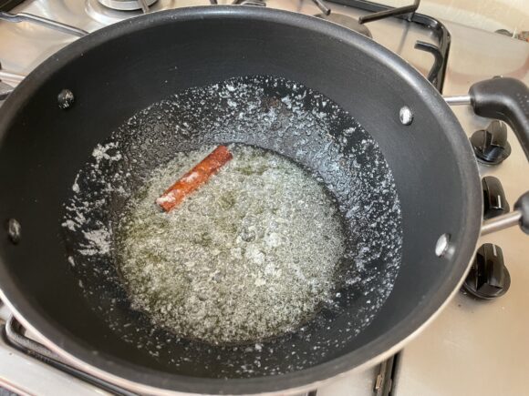 sputter it for few seconds