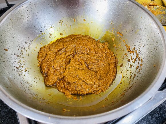 continue to fry for a minute to get golden brown