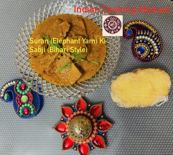 Suran (Elephant Foot Yam) Ki Sabji (Bihari Style)