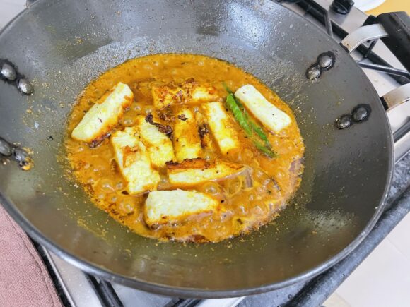 cook for couple of minutes with lid on