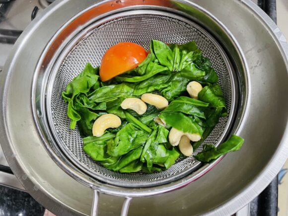 ake it out with the help of stainer