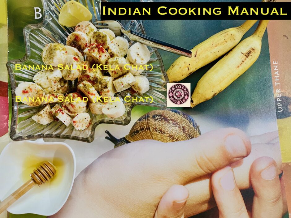 Banana chaat ( Kela chat)