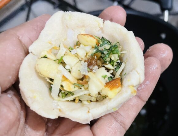 stuff the stuffing in the centre