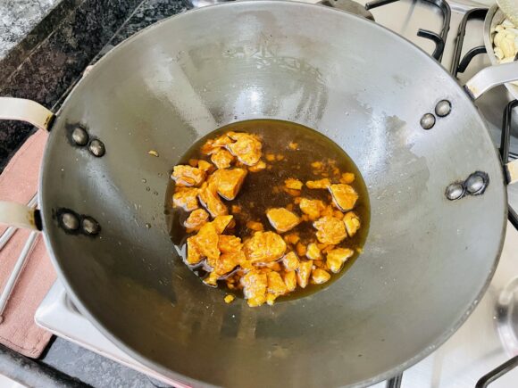 Prepare the jaggery syrup