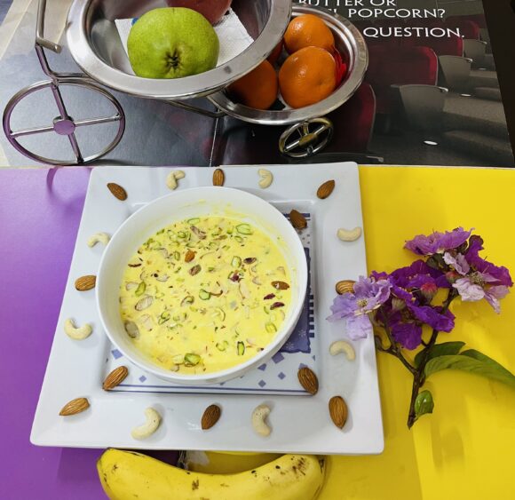 Transfer into serving bowl
