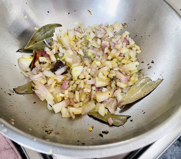 add chopped onion