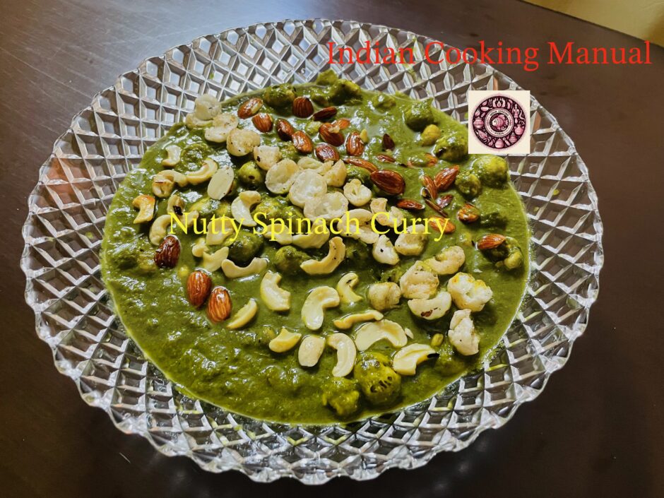 Nutty Spinach Curry