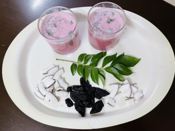 you may refrigerate it for an hour and serve cold in summer.