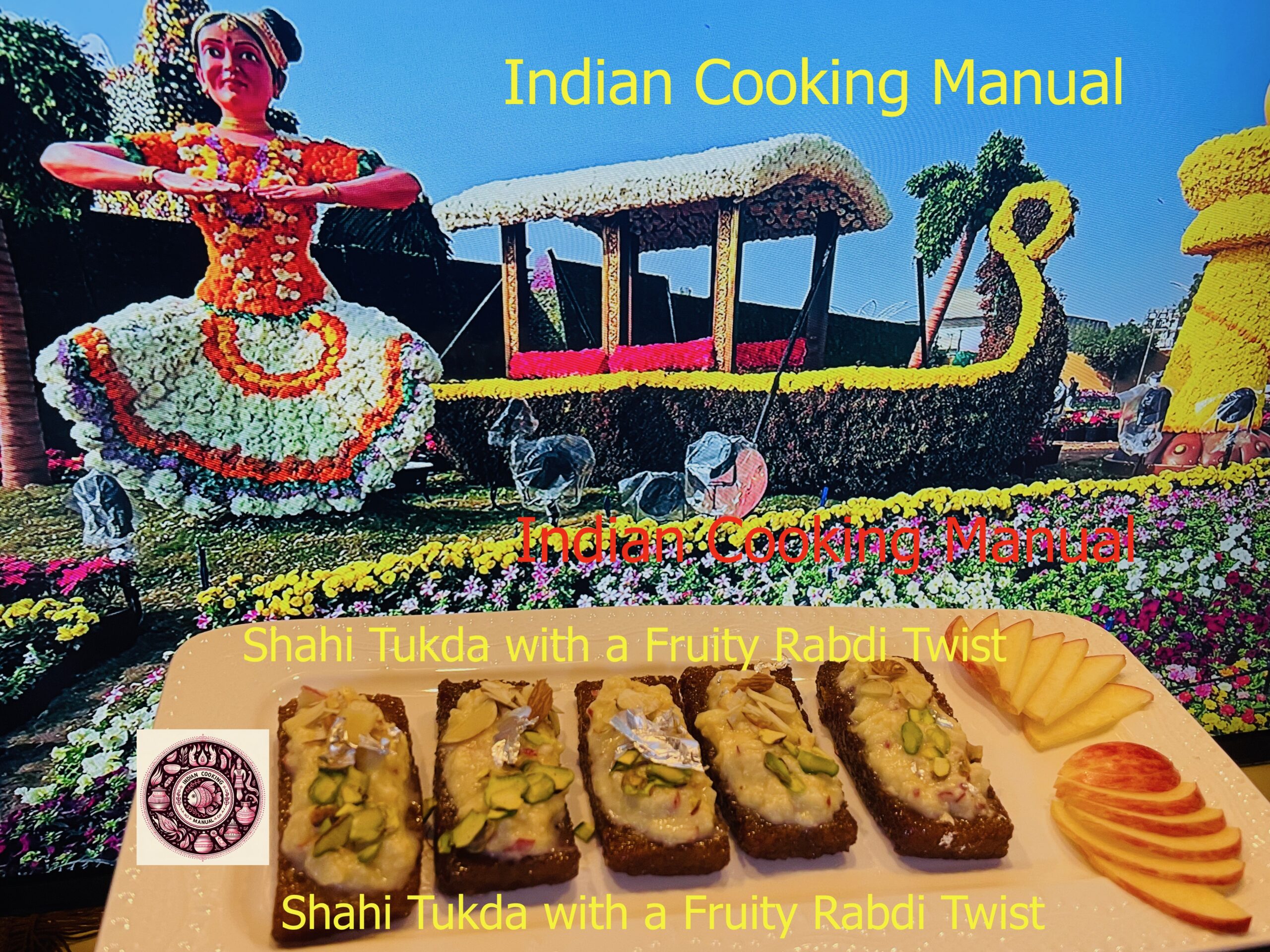 Shahi Tukda with a Fruity Rabdi/Rabri Twist