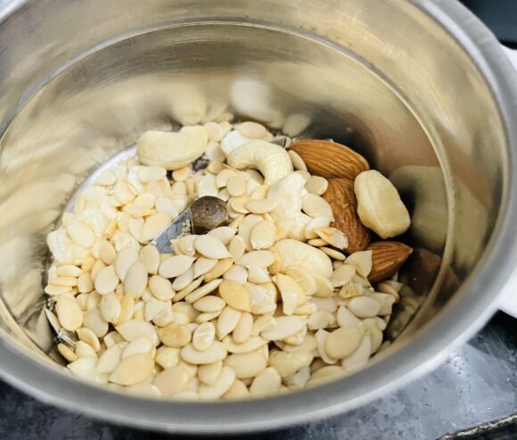 grind all ingredients together