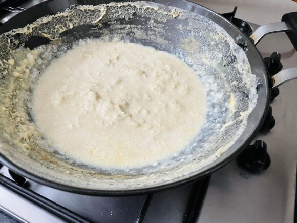this malai is to be removed from the surface and to be kept in one side of the pan